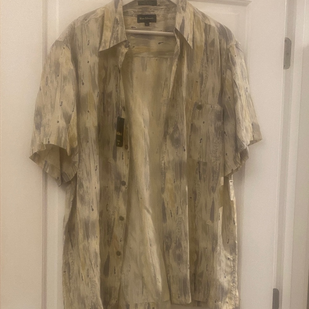 Marc Edward's Men's silk shirt